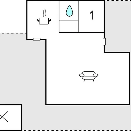 One-bedroom In * Hornslet